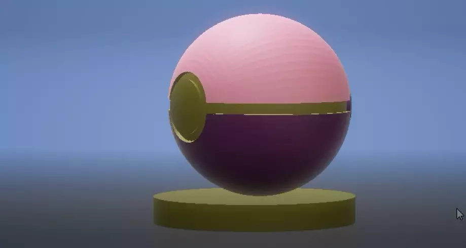Fantasy capture ball 3D printable model 3D print model_1
