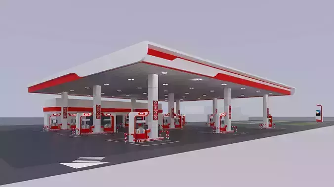 Gas station