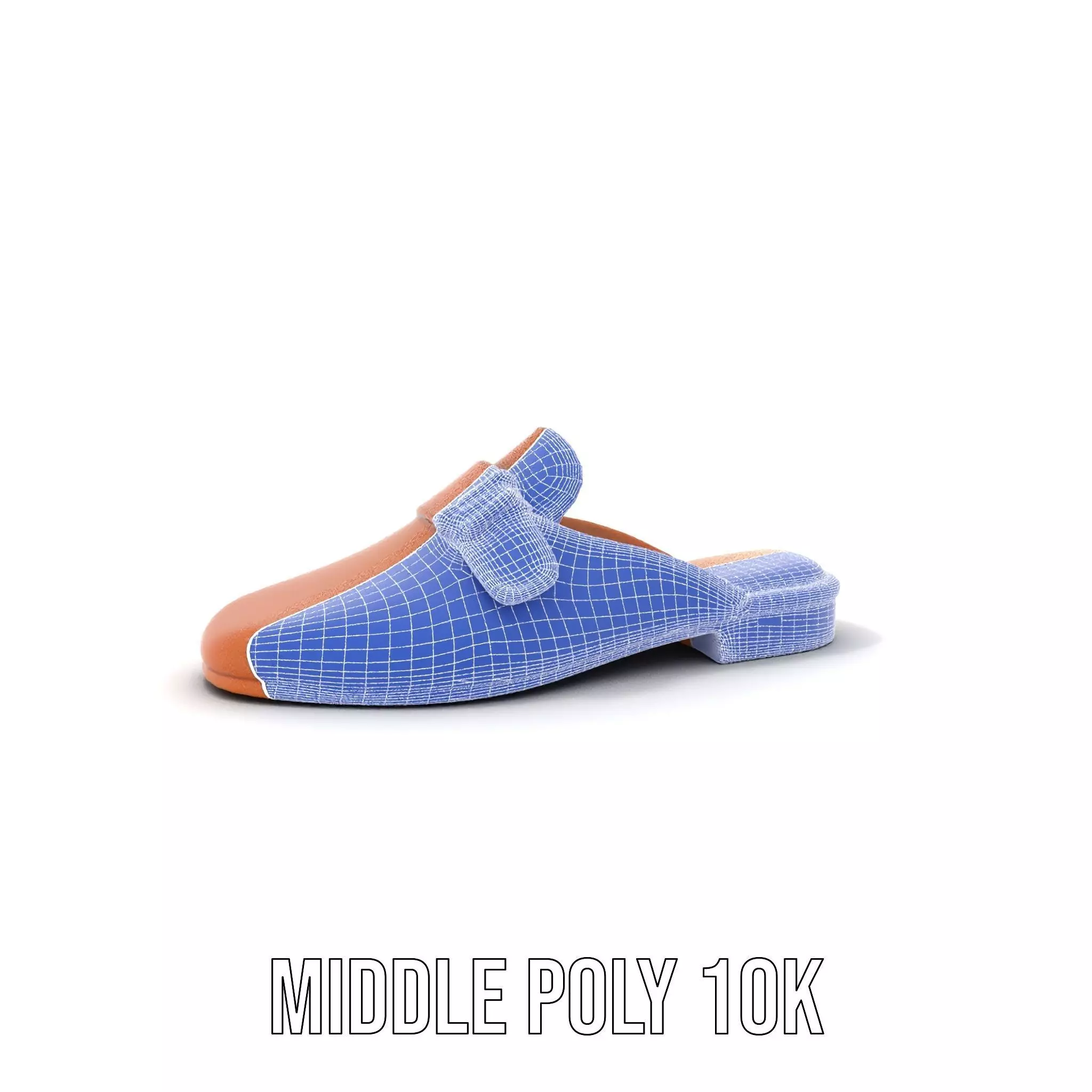 Brown Leather Loafer model pack Low-poly 3D model_18