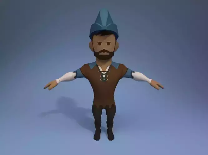 Medieval character servant 5