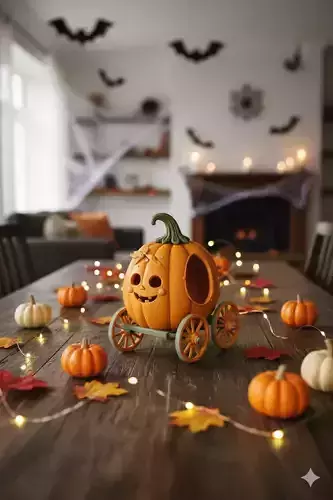 Pumpkin wagon