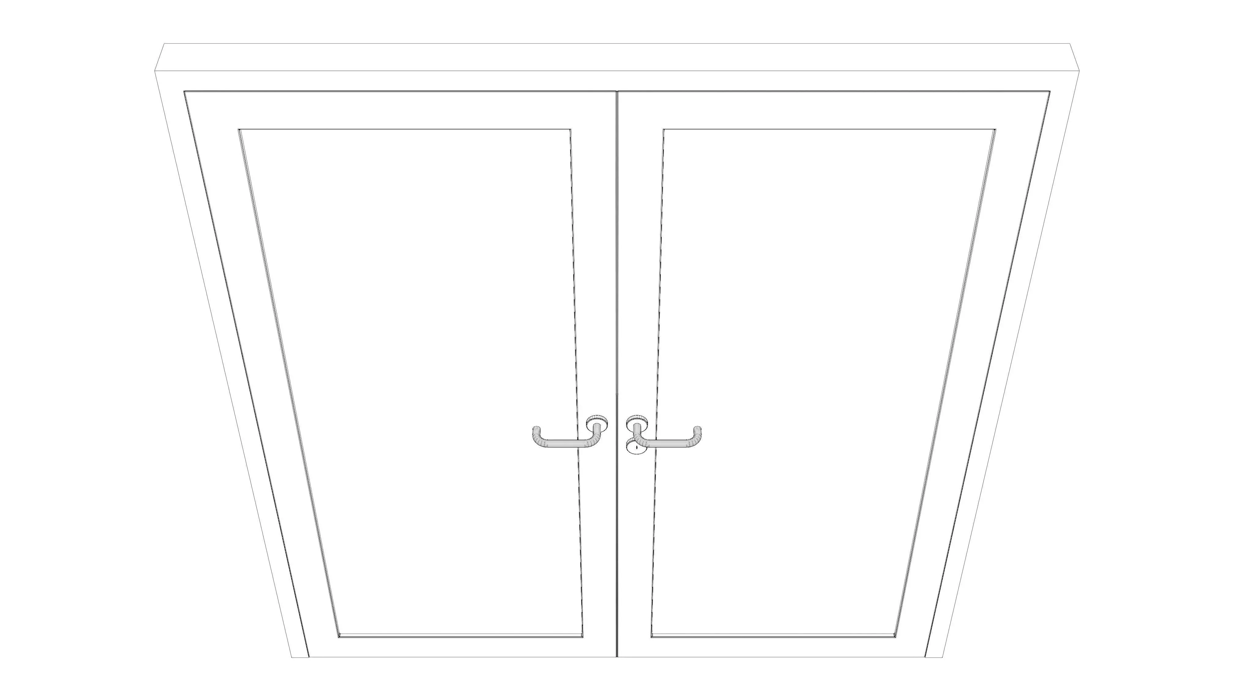 Door 25O34 3D model_5