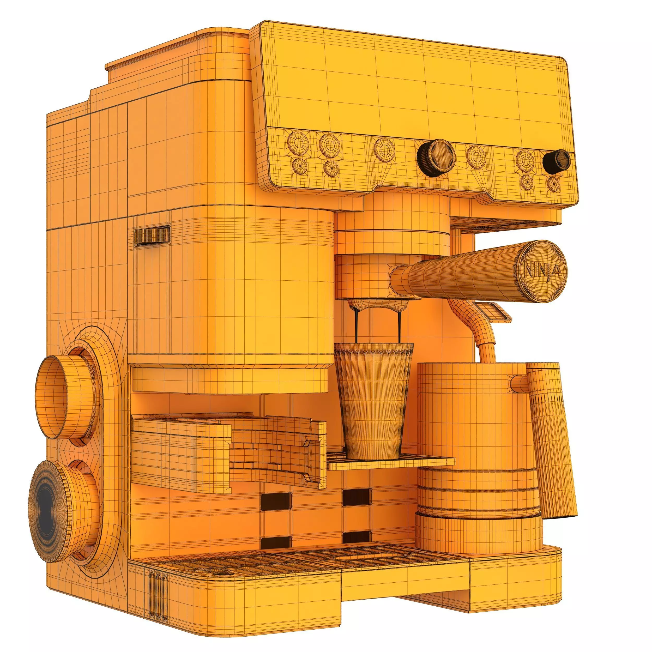Ninja Espresso Machine 3D model_9
