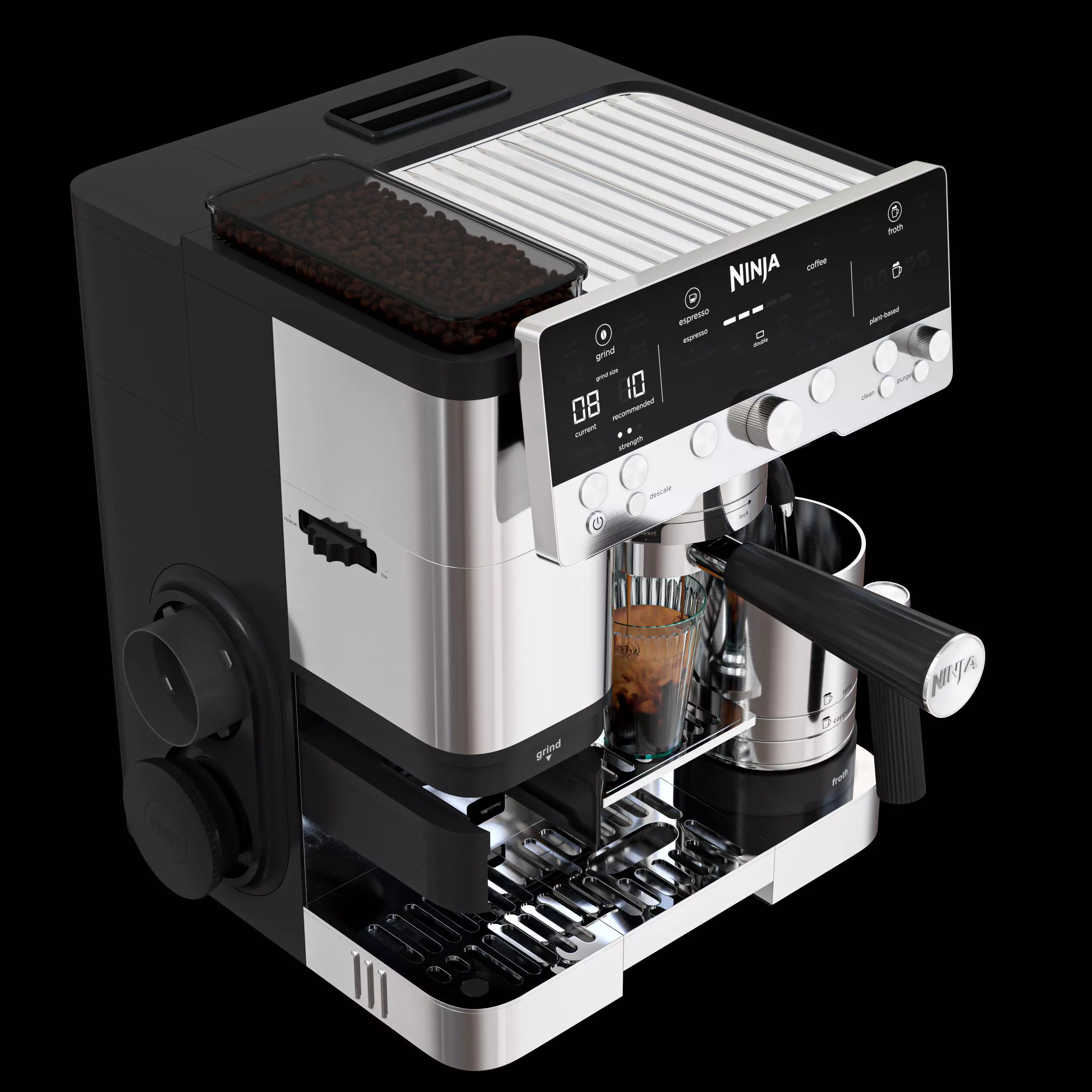 Ninja Espresso Machine 3D model_5