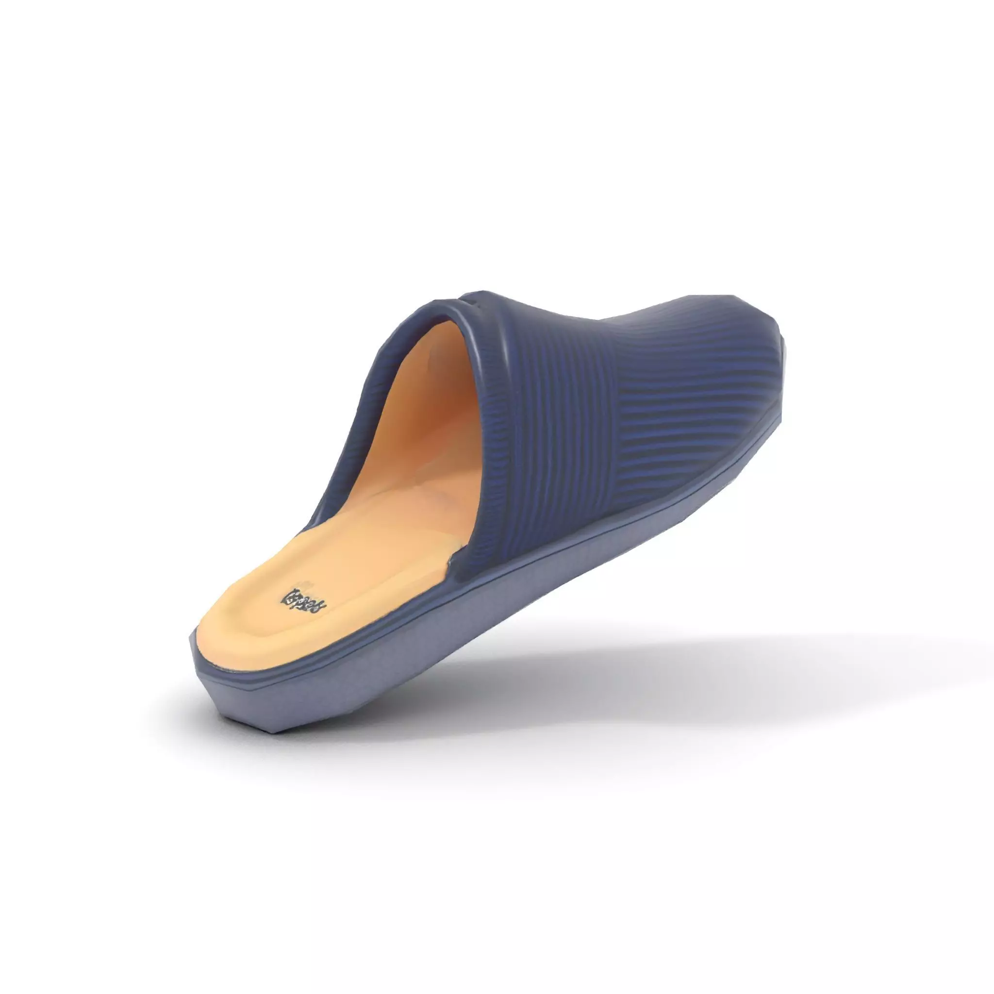 Navy Slipper Comfort model pack Low-poly 3D model_9