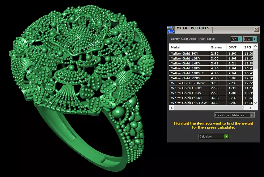 Rings 3D print model_3