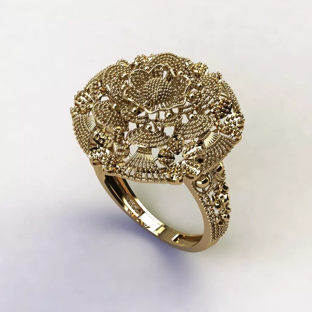 Rings 3D print model_0