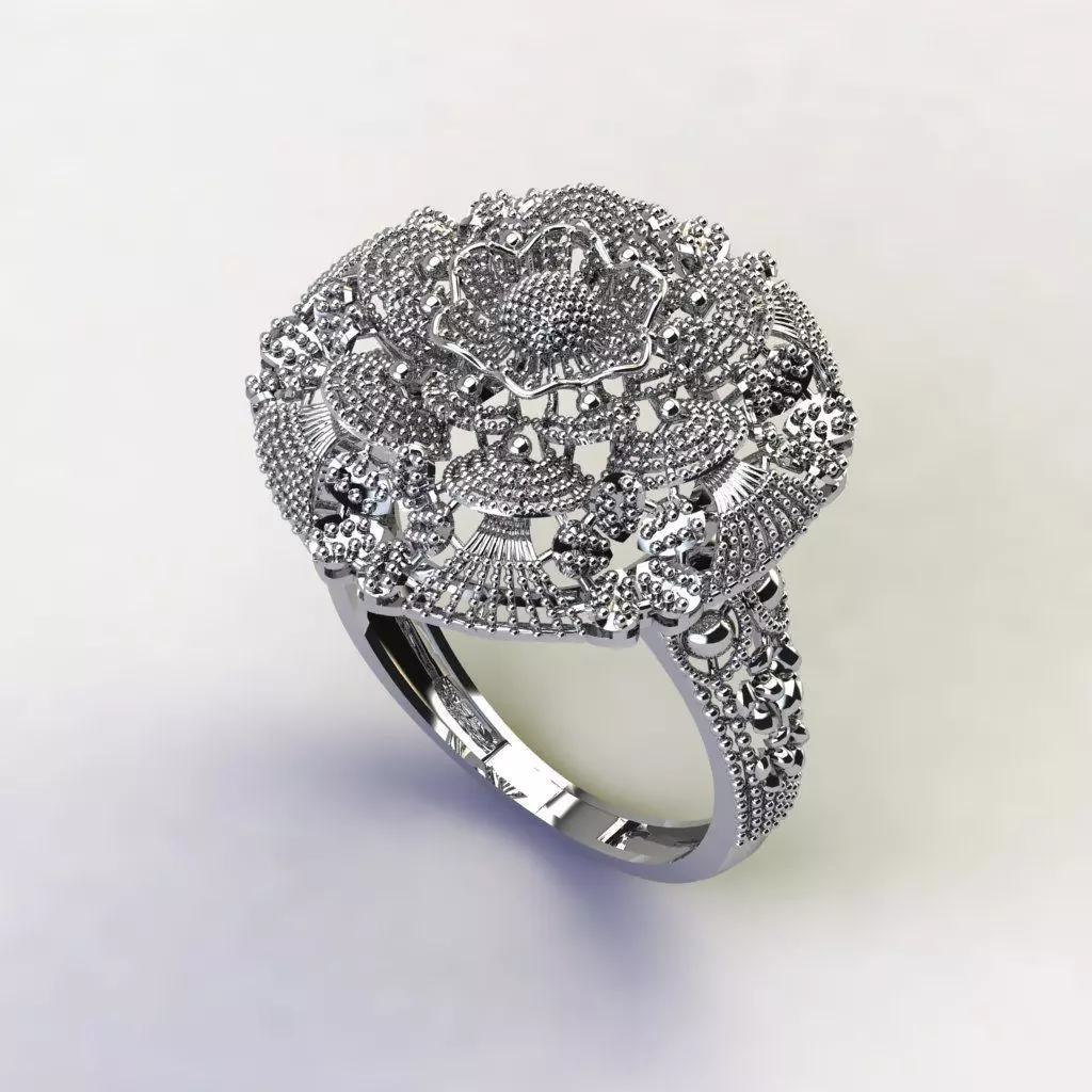 Rings 3D print model_1