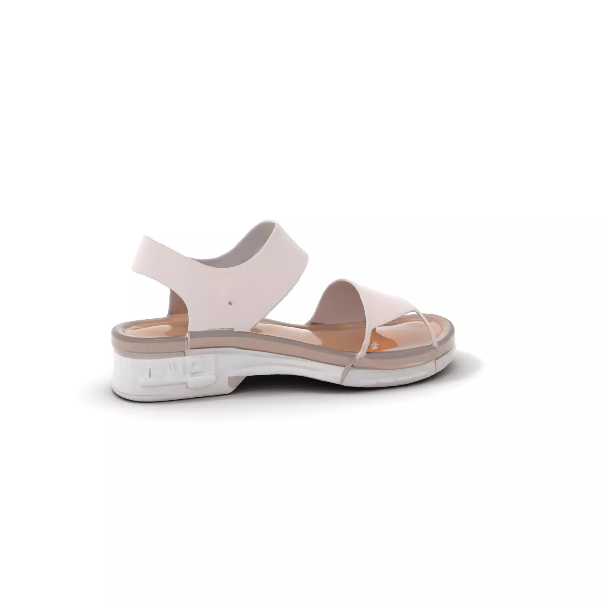 Transparent Sandal model pack Low-poly 3D model_0