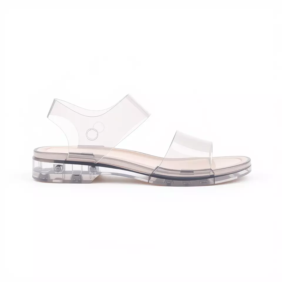 Transparent Sandal model pack Low-poly 3D model_2