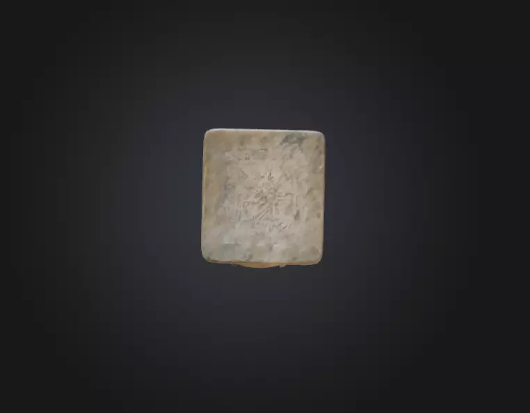 Majestic Stone Guardian Low-poly 3D model_1