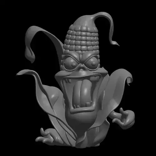 monster popcorn design