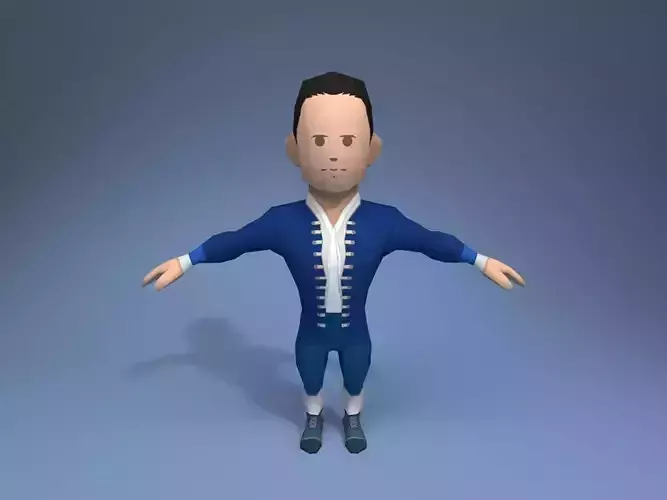 Medieval character grandee 3