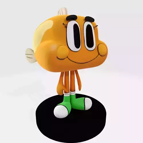 Darwin Watterson The Amazing World of Gumball for 3D print 3D print model