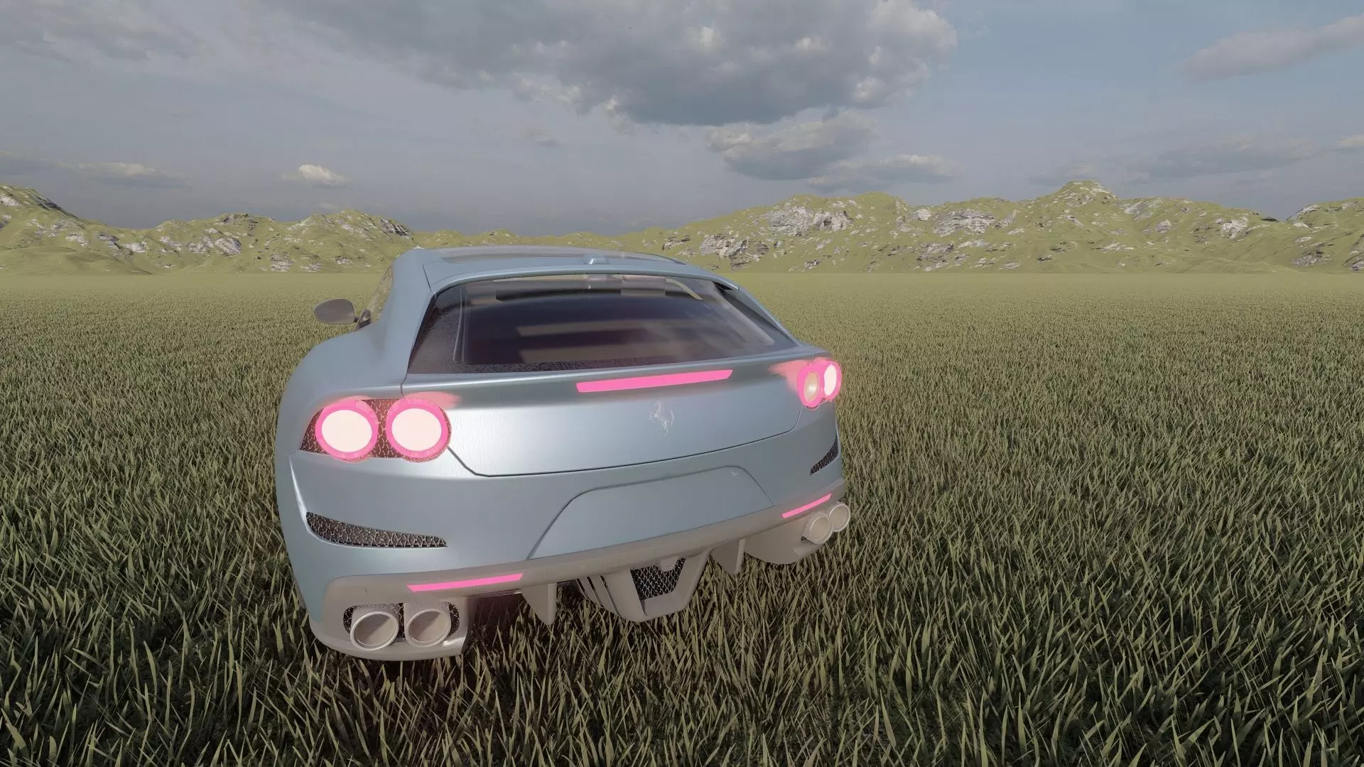 FERRARI GTC4 LUSSO 3D model_11