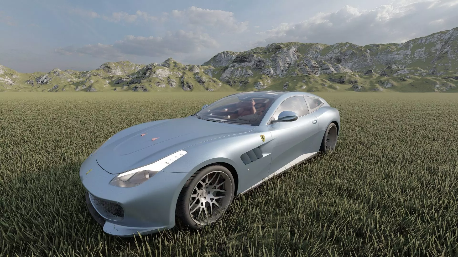 FERRARI GTC4 LUSSO 3D model_7