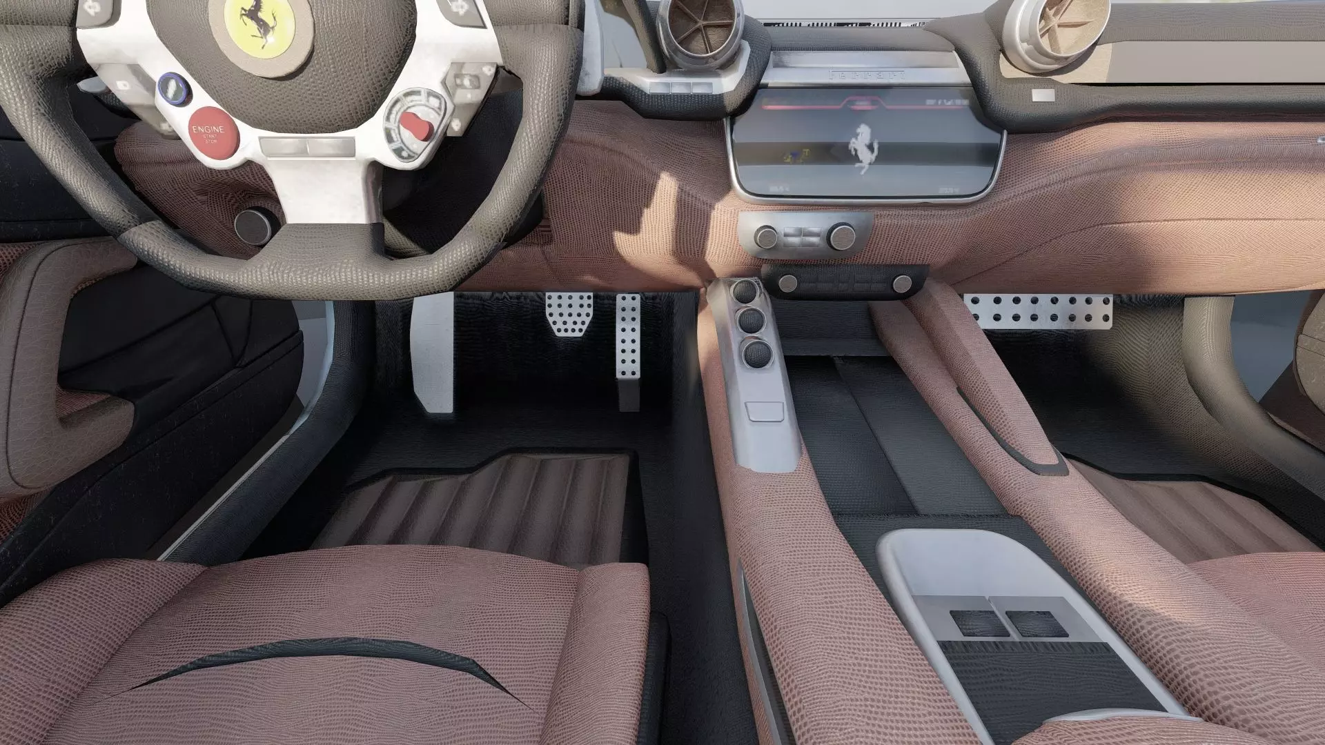 FERRARI GTC4 LUSSO 3D model_27