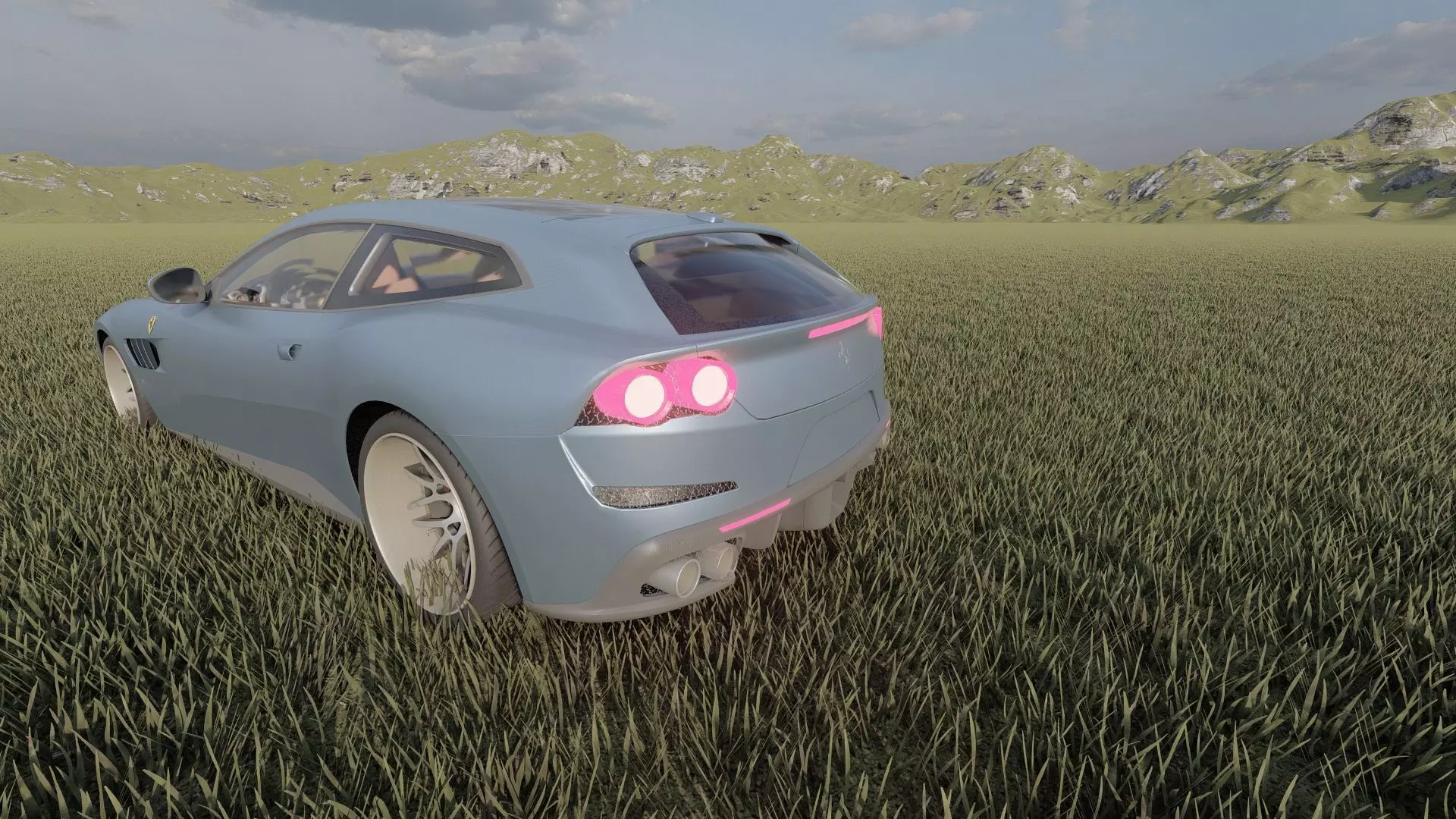 FERRARI GTC4 LUSSO 3D model_10