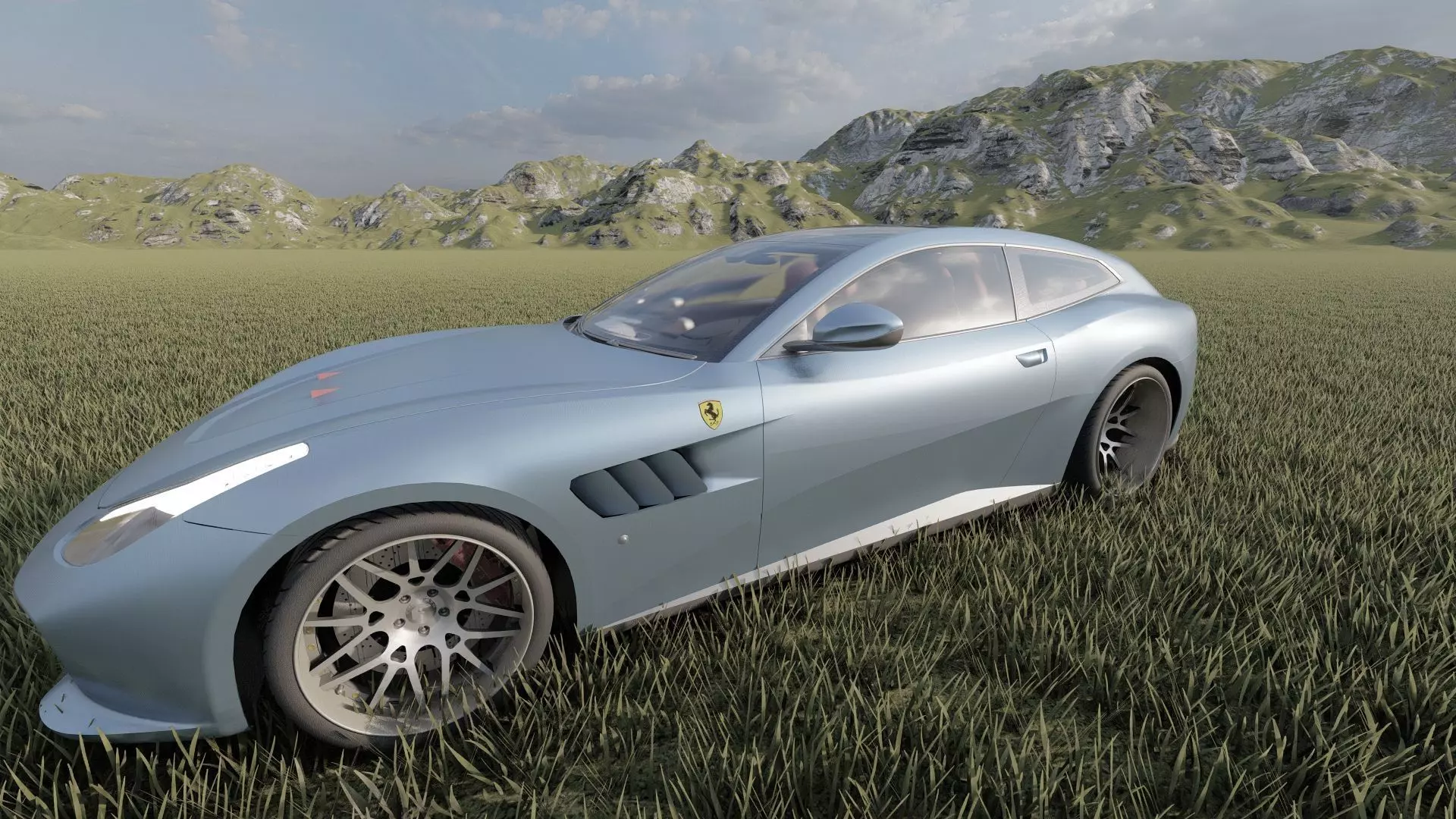 FERRARI GTC4 LUSSO 3D model_8