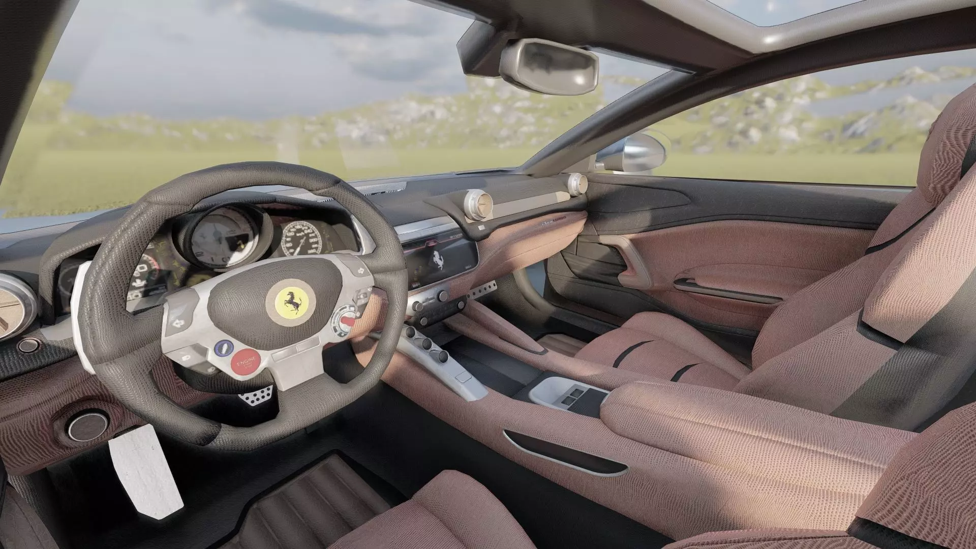 FERRARI GTC4 LUSSO 3D model_19