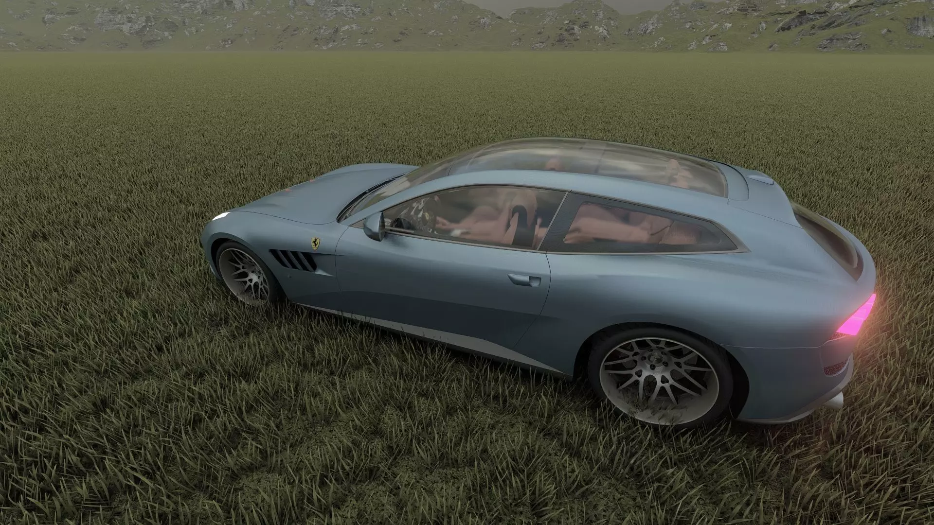 FERRARI GTC4 LUSSO 3D model_29