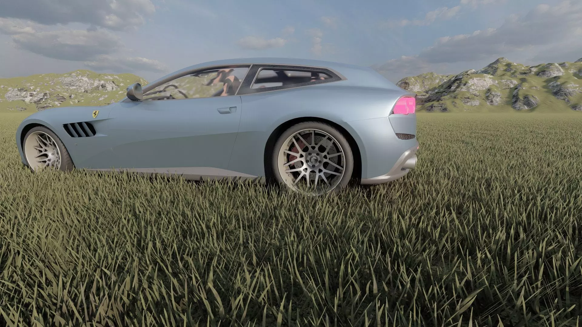 FERRARI GTC4 LUSSO 3D model_17