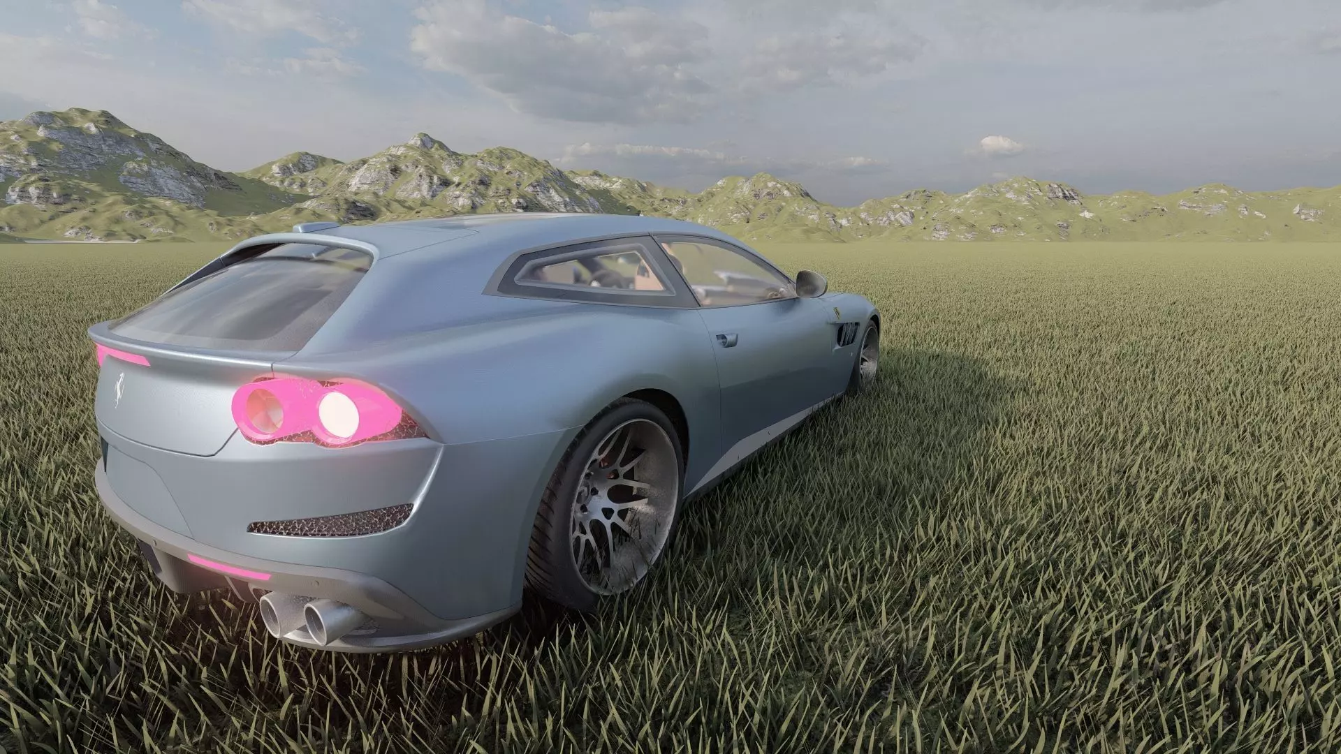 FERRARI GTC4 LUSSO 3D model_12