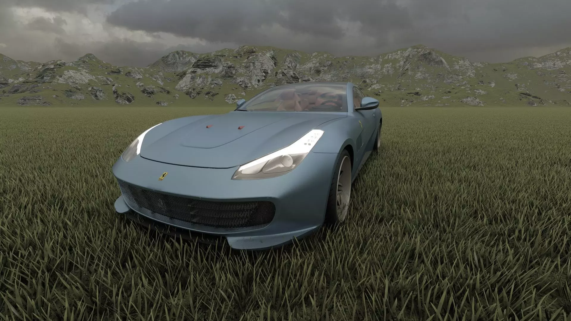 FERRARI GTC4 LUSSO 3D model_30