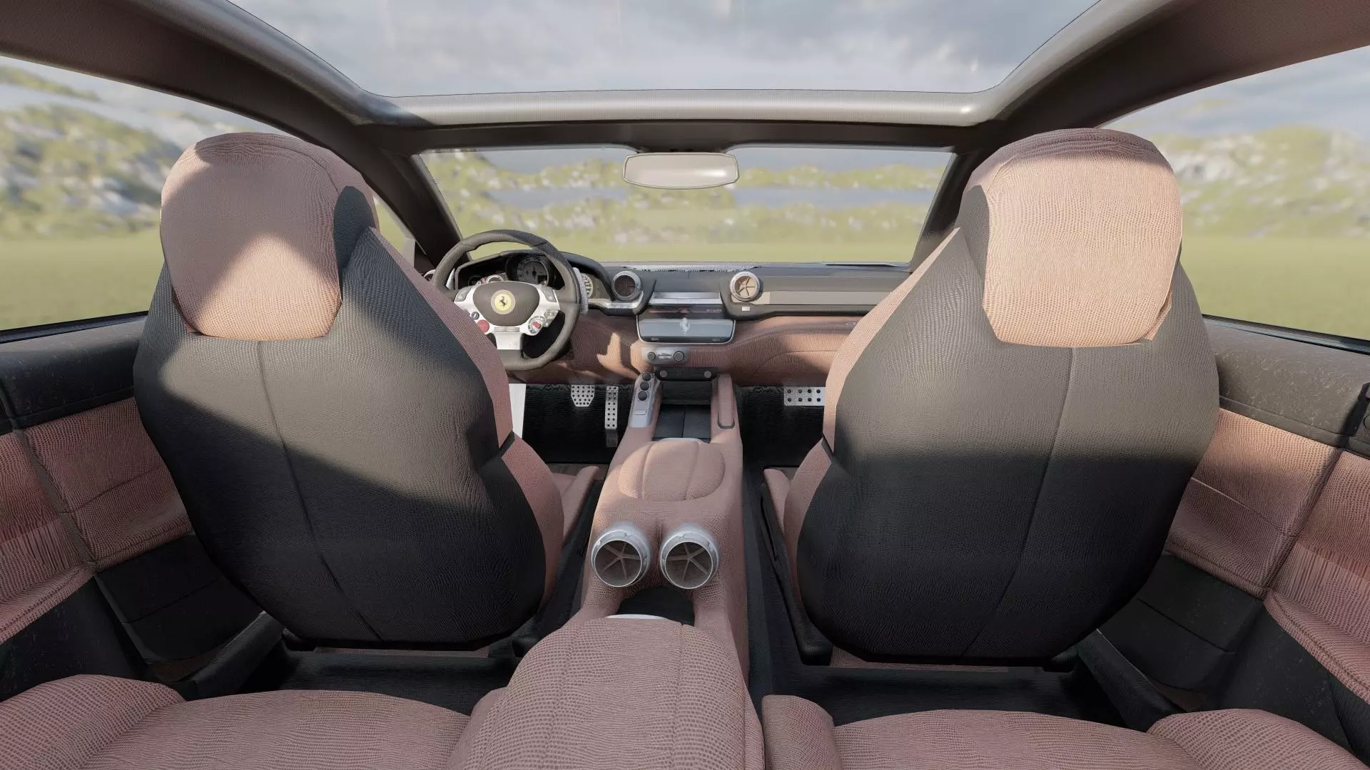 FERRARI GTC4 LUSSO 3D model_25