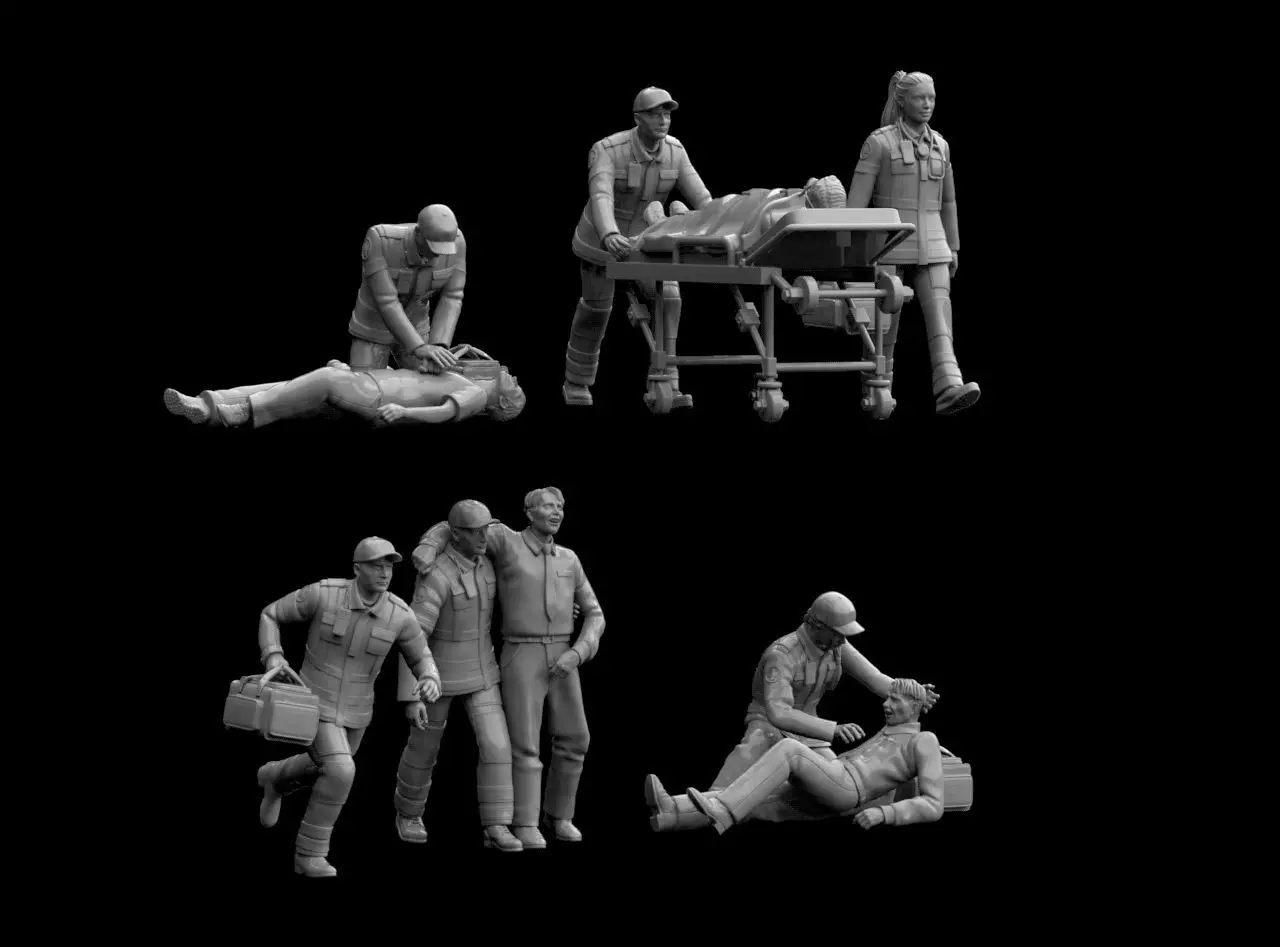 Ambulance Doctors 3D print model_10