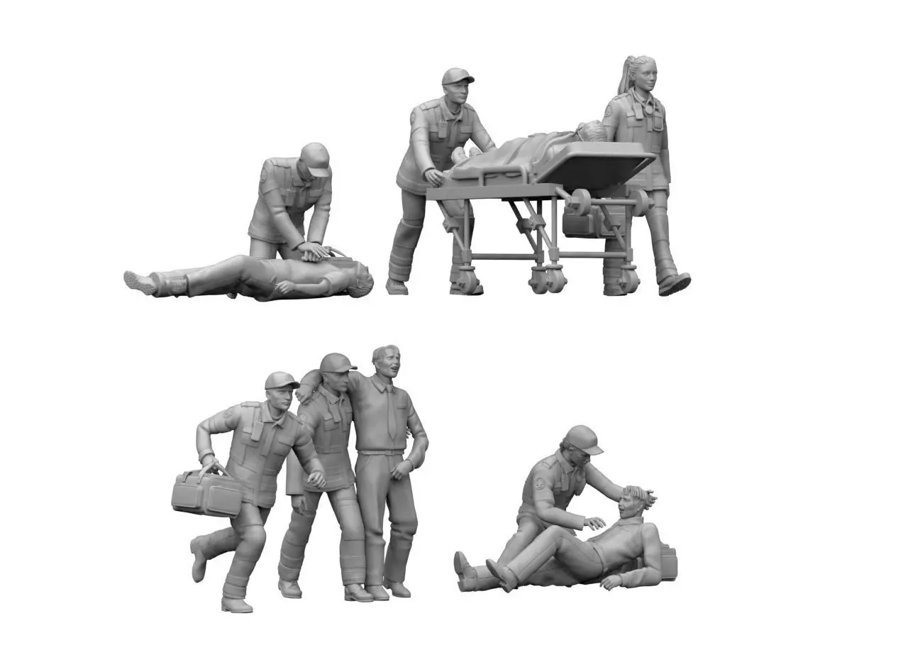 Ambulance Doctors 3D print model_17