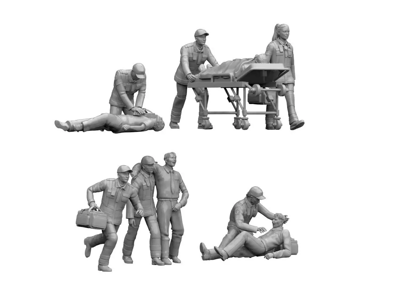 Ambulance Doctors 3D print model_12