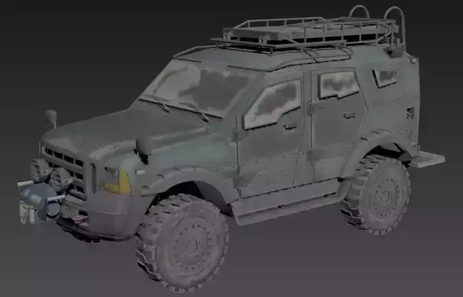 Police armored truck