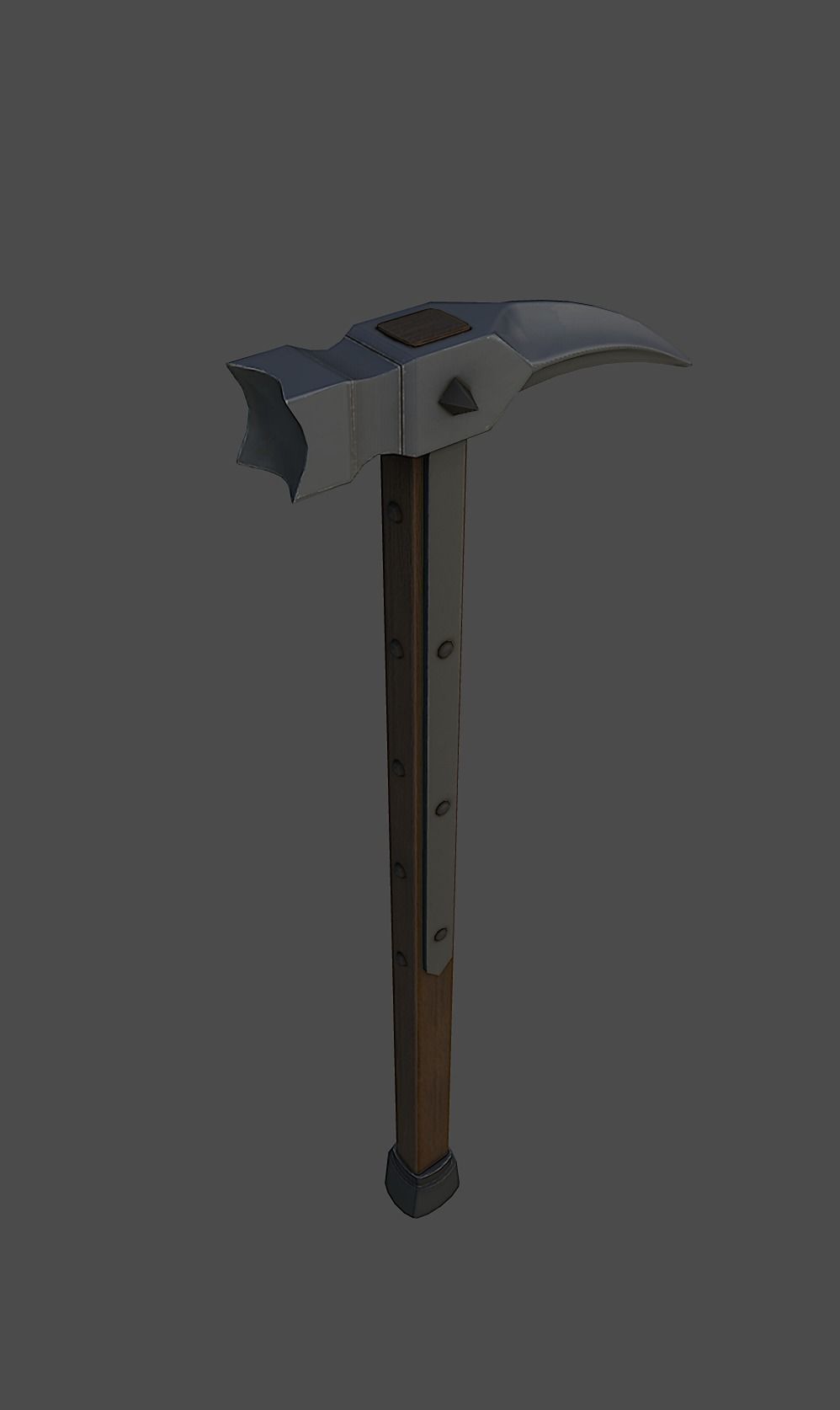 Medieval weapon pack Low-poly 3D model_7