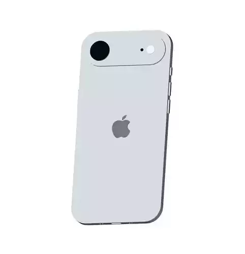 CAD model of the Apple iPhone Air