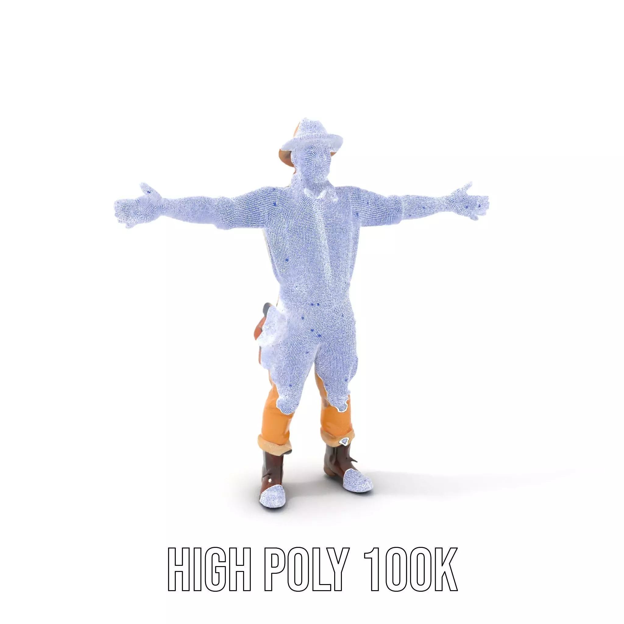 Explorer Outfit model pack Low-poly 3D model_4