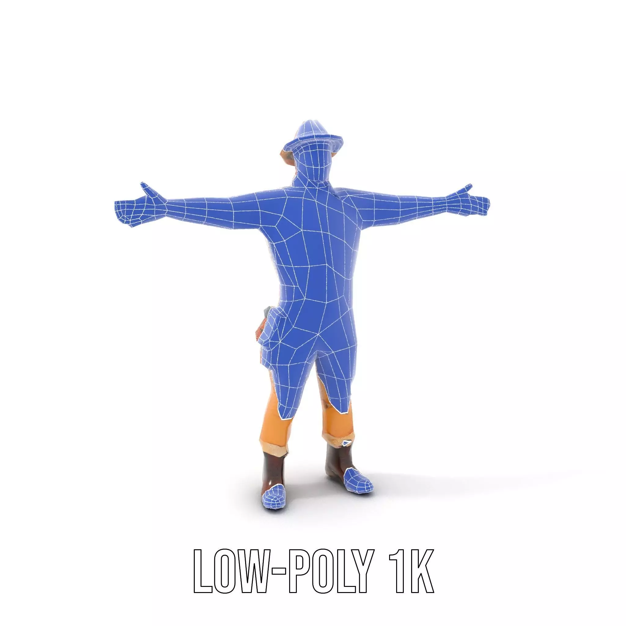 Explorer Outfit model pack Low-poly 3D model_16