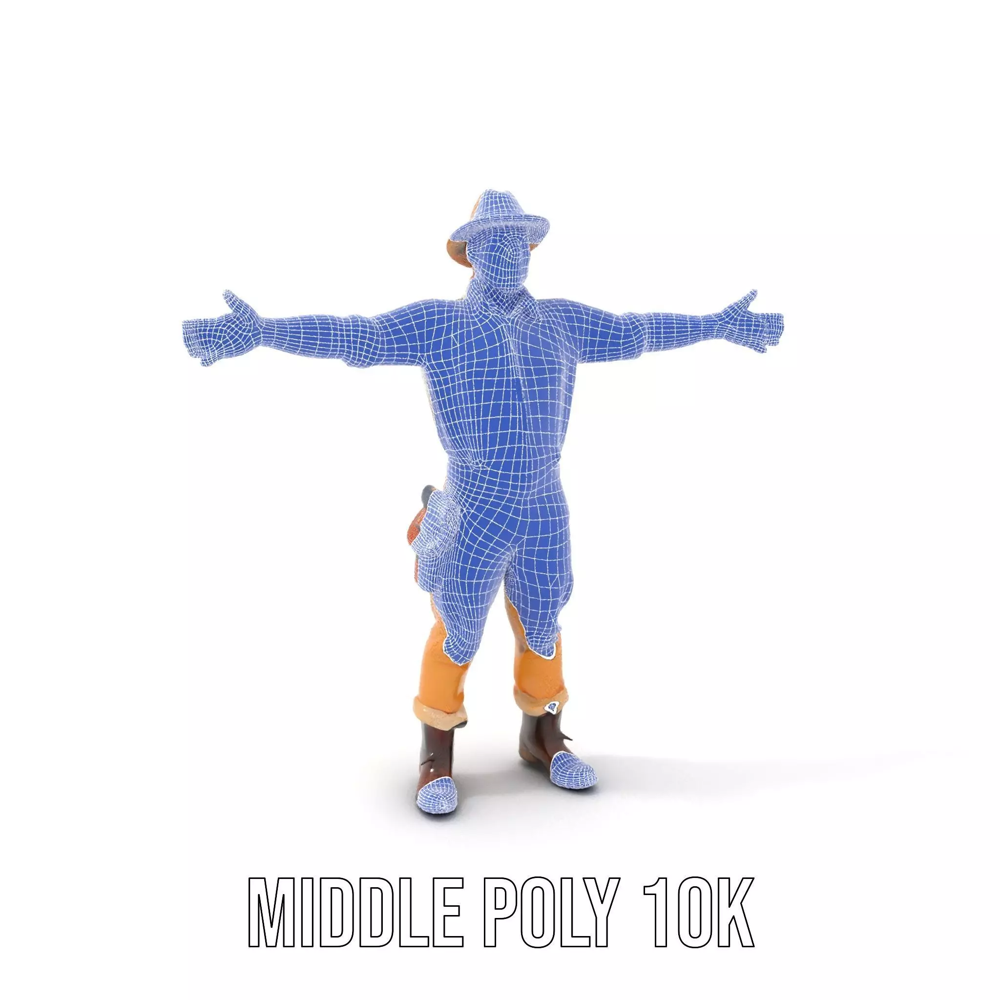 Explorer Outfit model pack Low-poly 3D model_18