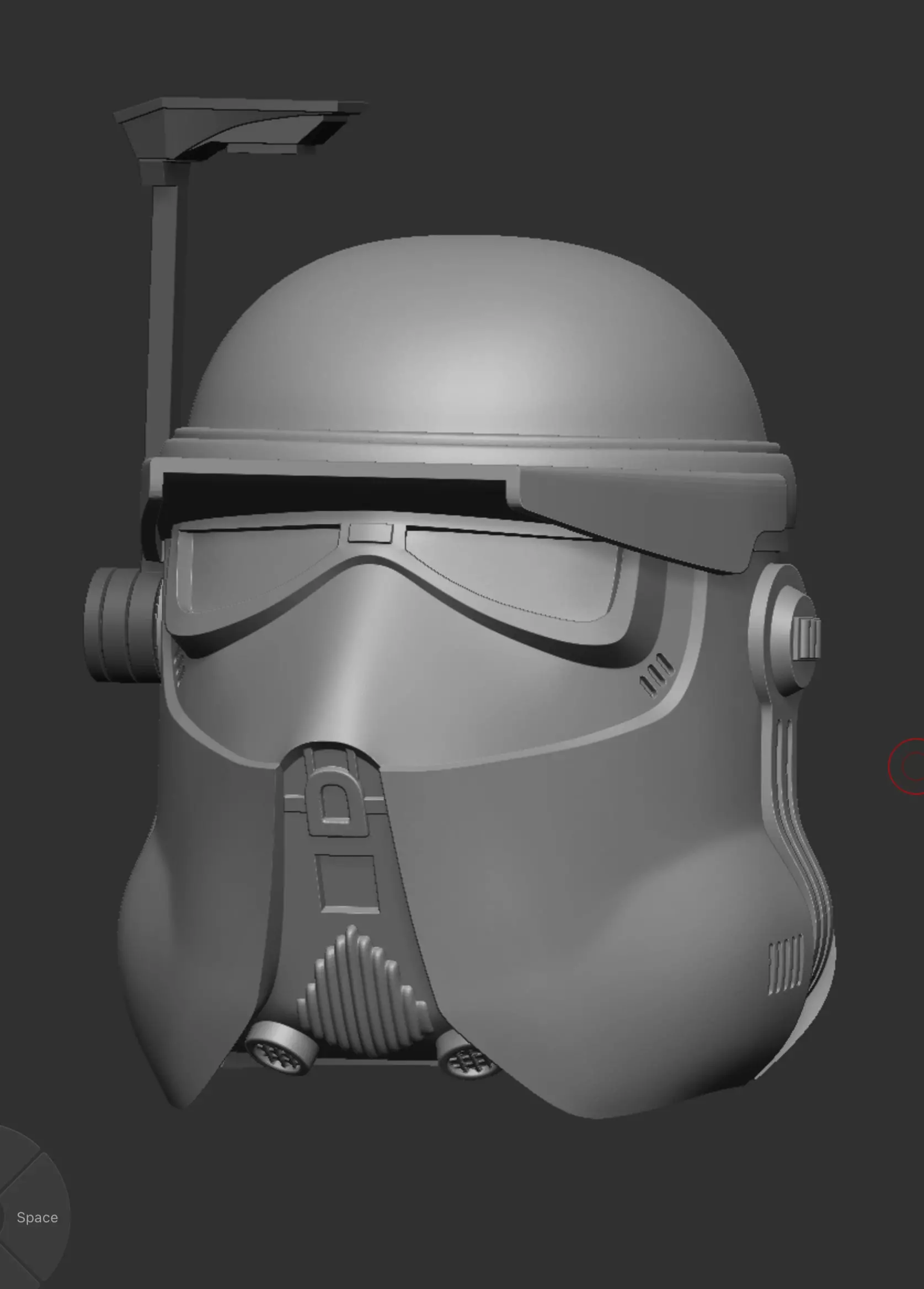 AT-RT One6 Scale Helmet 3D print model_0