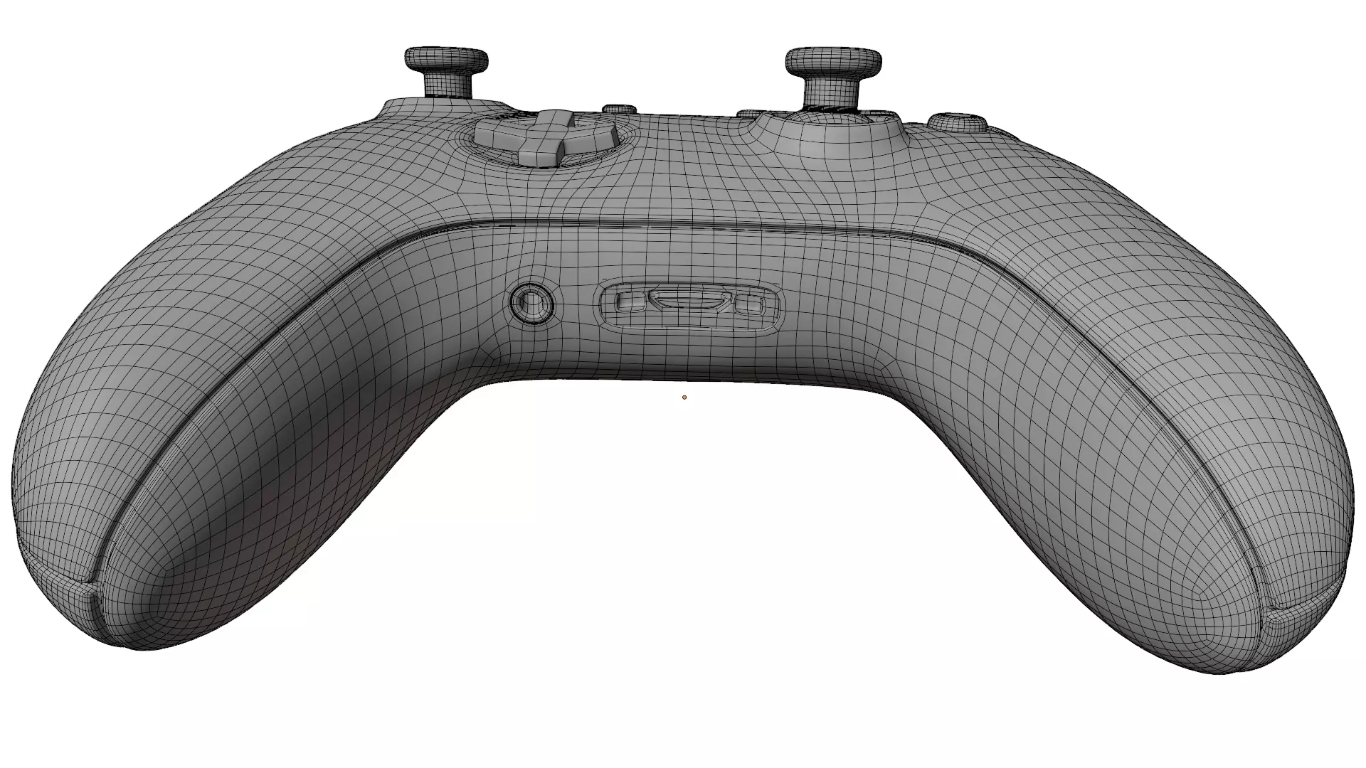 X Box One Controller 3D model_16