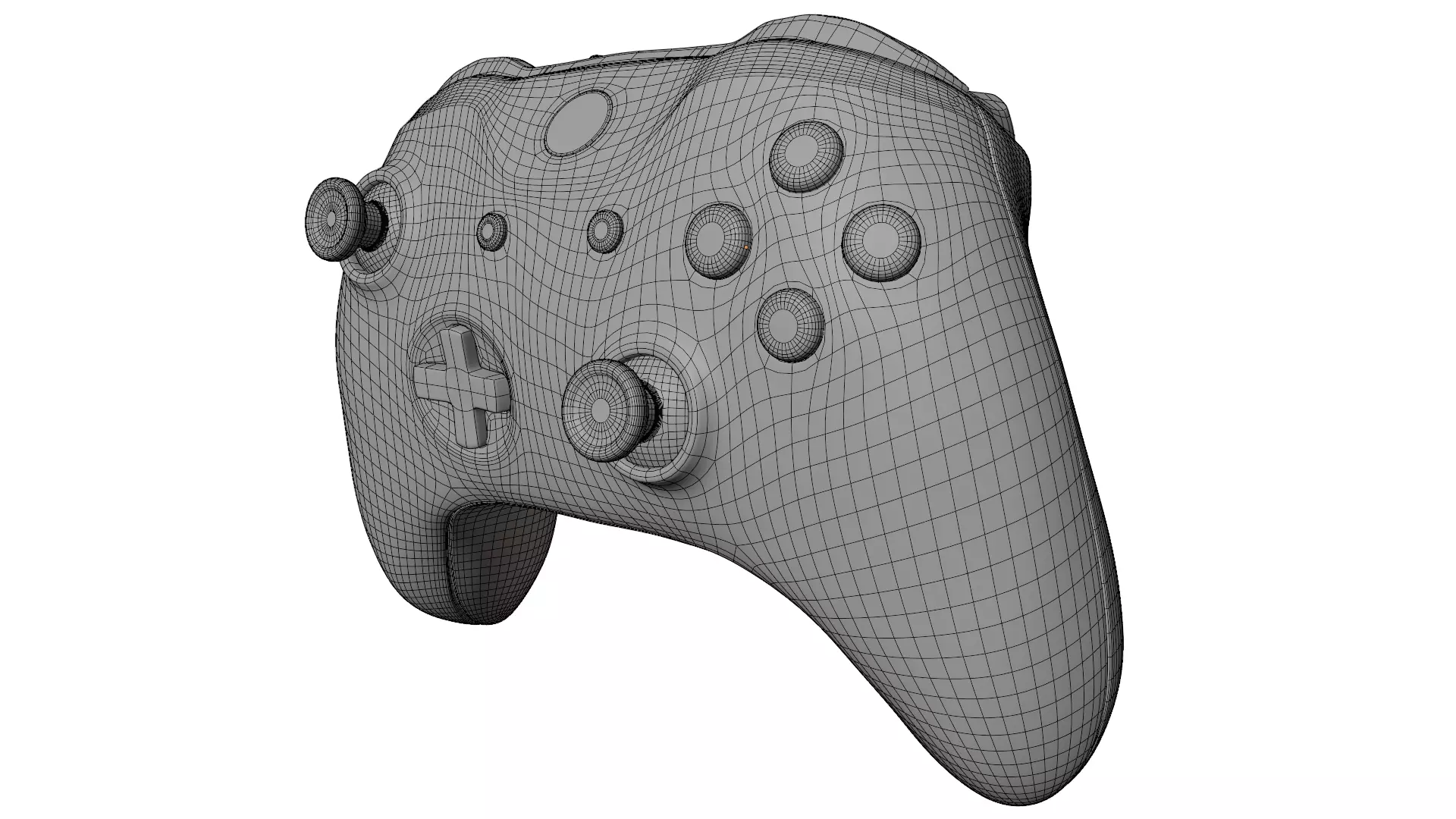 X Box One Controller 3D model_9