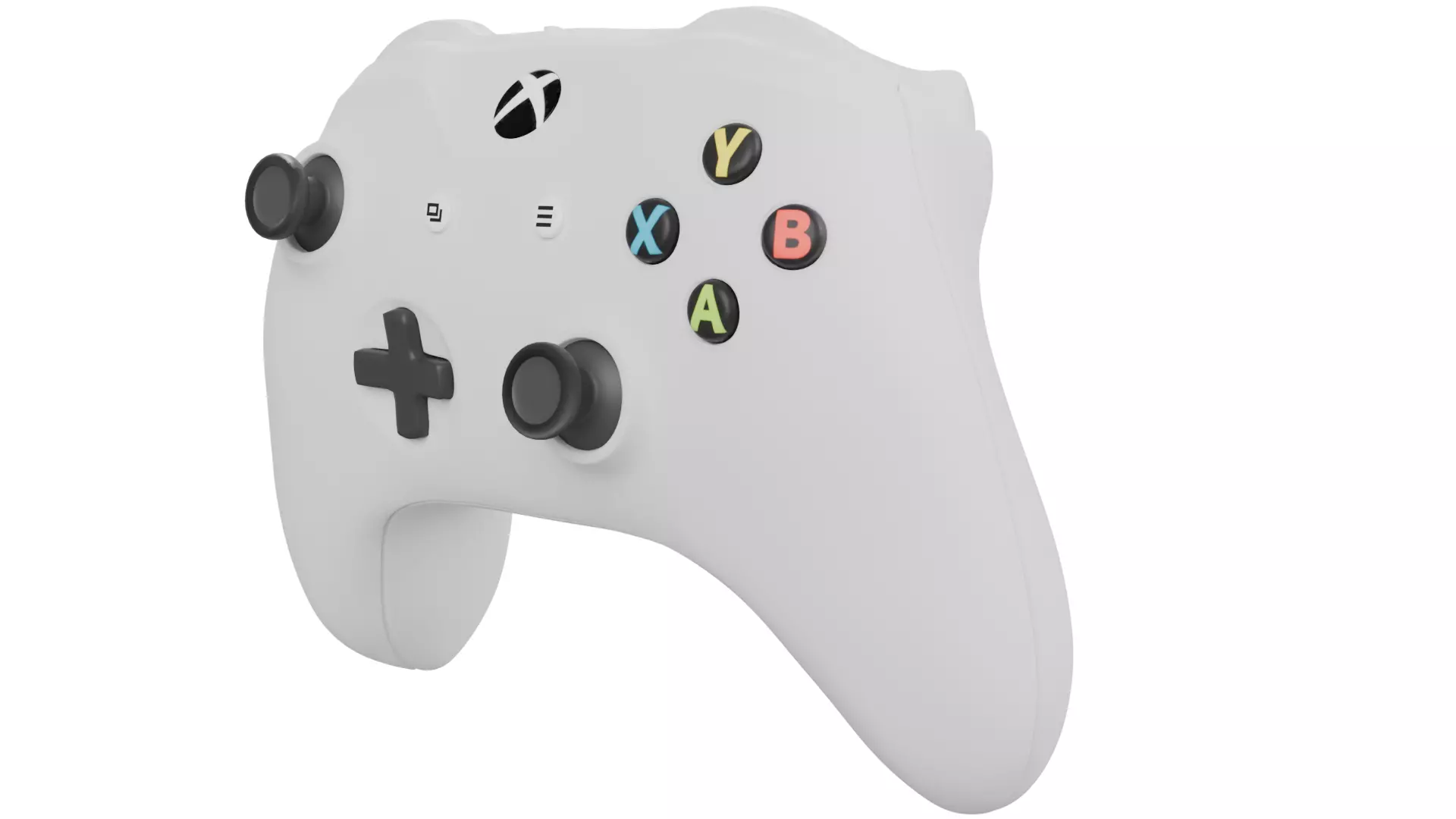 X Box One Controller 3D model_1