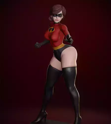 Elastigirl SFW - NSFW