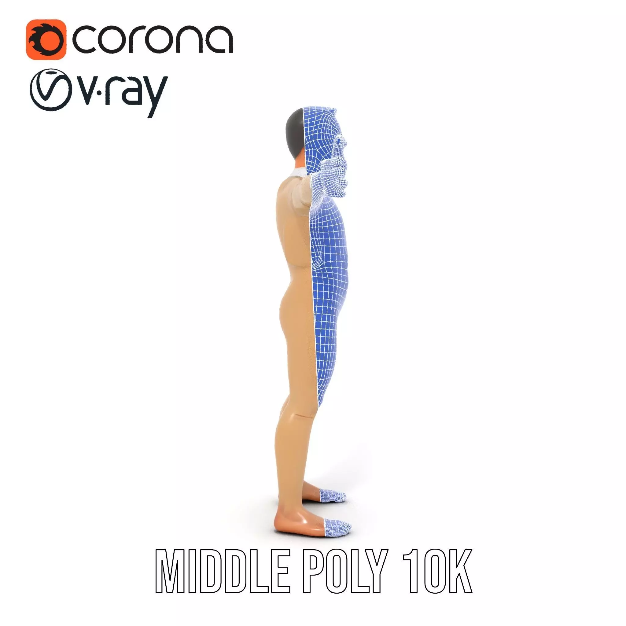 Beige Unity Suit model pack Low-poly 3D model_29