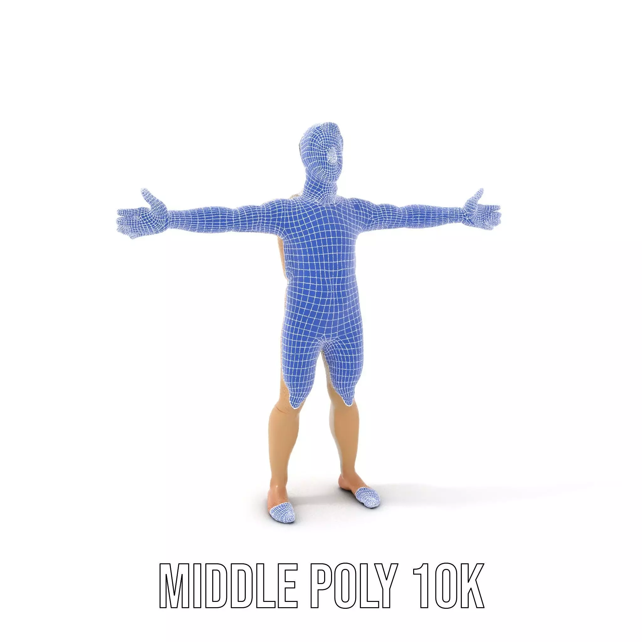 Beige Unity Suit model pack Low-poly 3D model_18