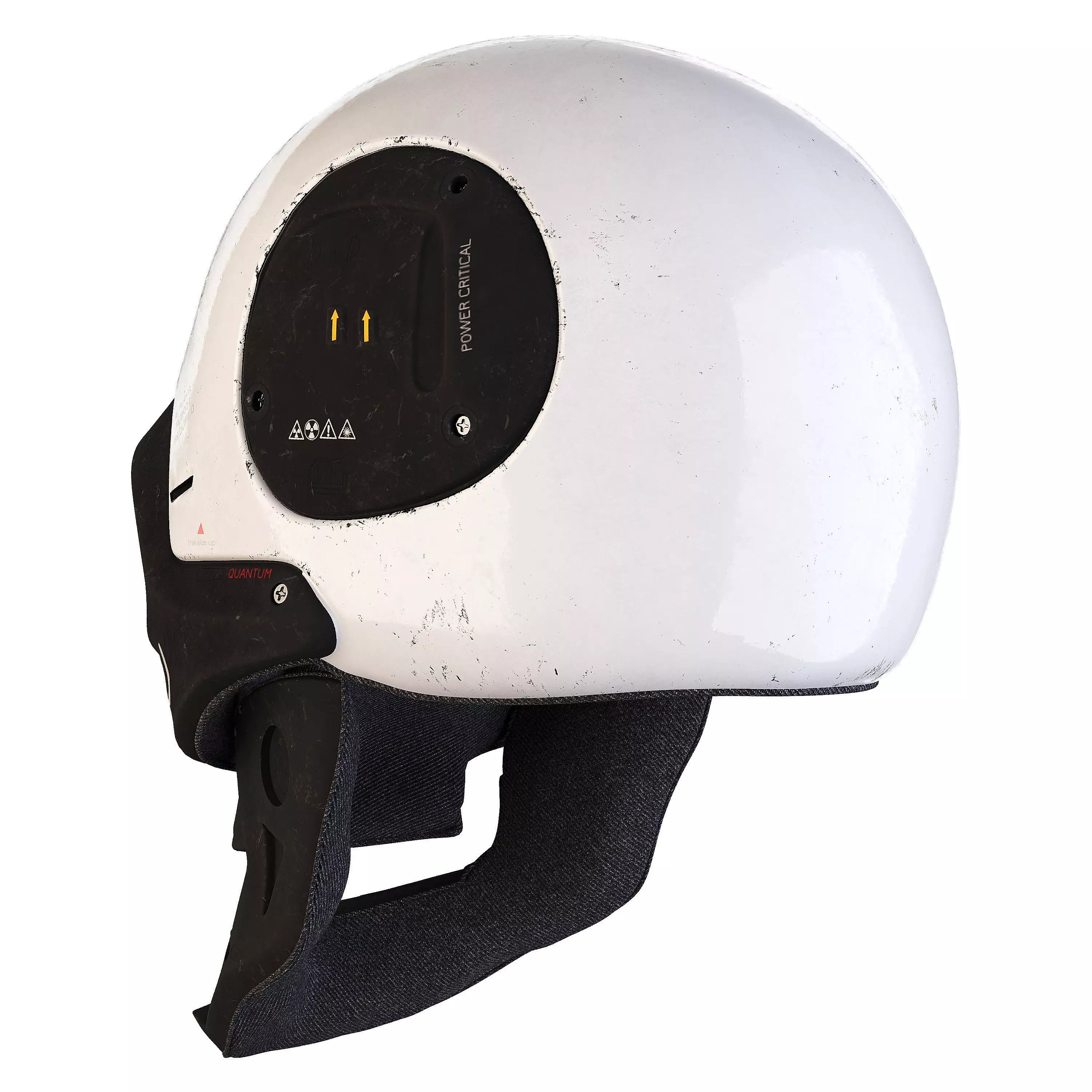 Helmet Low-poly 3D model_23