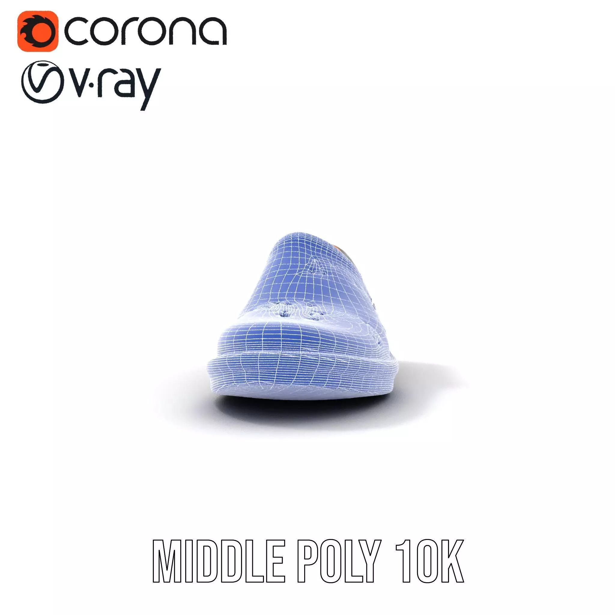 Elegant Black Loafer model pack Low-poly 3D model_24