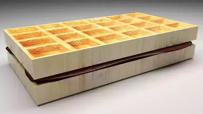 Waffle Nutella Sandwich