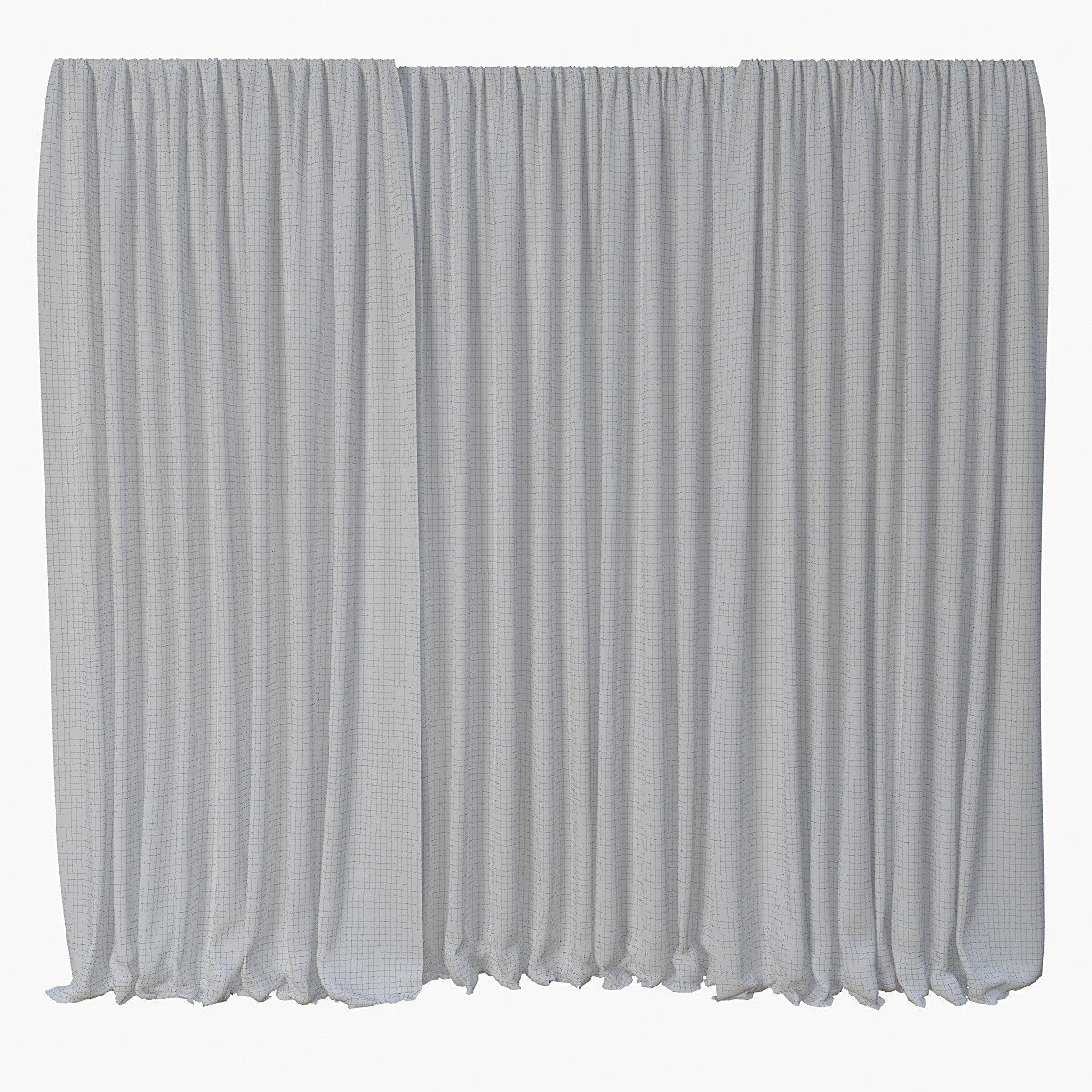 Curtain 08 3D model_5