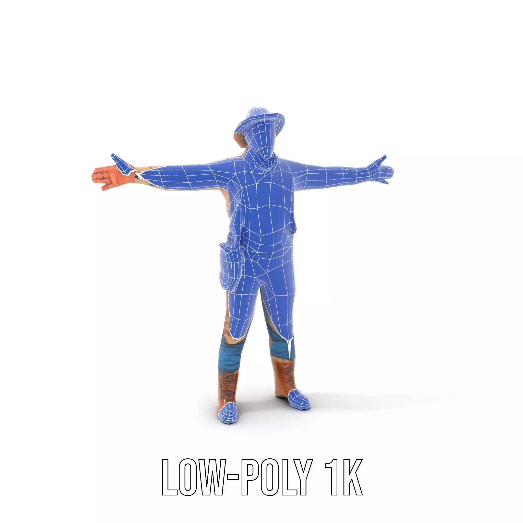 Explorer Adventurer Outfit model pack Low-poly 3D model_27